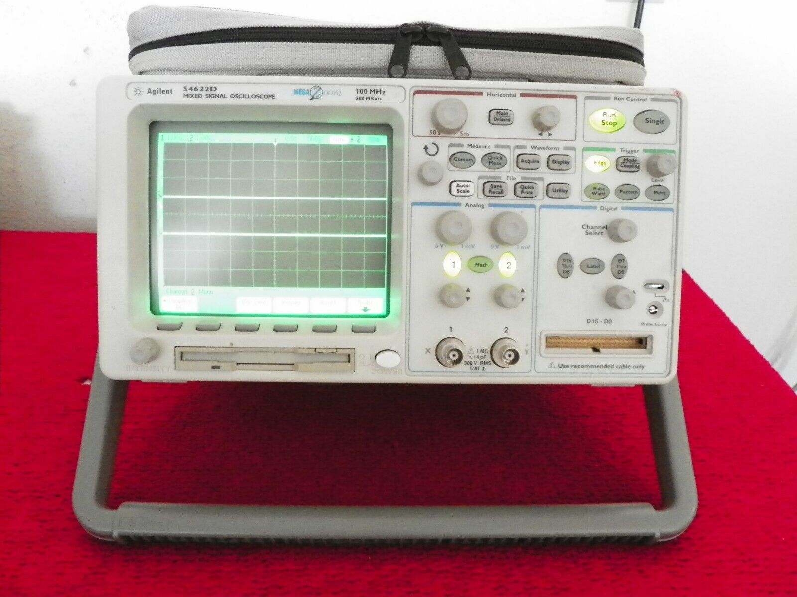 Agilent HP 54622D 2+16 channel 100 MHz MSO Agilent HP 54622D 2+16 channel 100 MHz MSO